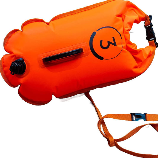 Do3 Open Water Tow Float - yellow or orange